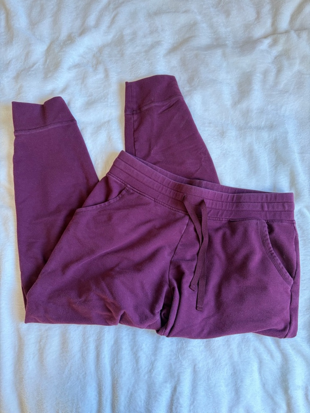 St. John's Bay Women’s Maroon Active Joggers